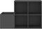vidaXL - Opbergkast - 105x35,5x70 - cm - bewerkt - hout - grijs