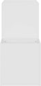 vidaXL - Opbergkast - 105x35,5x70 - cm - bewerkt - hout - wit