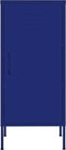 vidaXL - Opbergkast - 42,5x35x101,5 - cm - staal - marineblauw