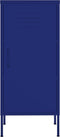 vidaXL - Opbergkast - 42,5x35x101,5 - cm - staal - marineblauw