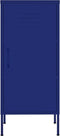 vidaXL - Opbergkast - 42,5x35x101,5 - cm - staal - marineblauw