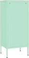 vidaXL - Opbergkast - 42,5x35x101,5 - cm - staal - mint