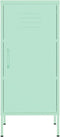 vidaXL - Opbergkast - 42,5x35x101,5 - cm - staal - mint