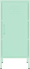 vidaXL - Opbergkast - 42,5x35x101,5 - cm - staal - mint