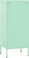 vidaXL - Opbergkast - 42,5x35x101,5 - cm - staal - mint