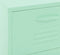 vidaXL - Opbergkast - 42,5x35x101,5 - cm - staal - mint