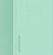 vidaXL - Opbergkast - 42,5x35x101,5 - cm - staal - mint