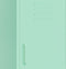 vidaXL - Opbergkast - 42,5x35x101,5 - cm - staal - mint