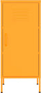 vidaXL - Opbergkast - 42,5x35x101,5 - cm - staal - mosterdgeel