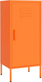 vidaXL - Opbergkast - 42,5x35x101,5 - cm - staal - oranje