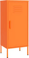 vidaXL - Opbergkast - 42,5x35x101,5 - cm - staal - oranje