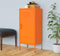 vidaXL - Opbergkast - 42,5x35x101,5 - cm - staal - oranje