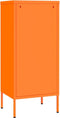 vidaXL - Opbergkast - 42,5x35x101,5 - cm - staal - oranje
