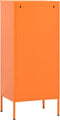 vidaXL - Opbergkast - 42,5x35x101,5 - cm - staal - oranje