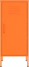 vidaXL - Opbergkast - 42,5x35x101,5 - cm - staal - oranje