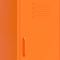vidaXL - Opbergkast - 42,5x35x101,5 - cm - staal - oranje