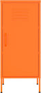 vidaXL - Opbergkast - 42,5x35x101,5 - cm - staal - oranje