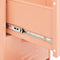 vidaXL - Opbergkast - 42,5x35x101,5 - cm - staal - roze