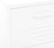 vidaXL - Opbergkast - 42,5x35x101,5 - cm - staal - wit