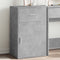 vidaXL - Opbergkast - 56,5x39x90 - cm - bewerkt - hout - betongrijs