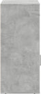 vidaXL - Opbergkast - 56,5x39x90 - cm - bewerkt - hout - betongrijs