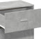 vidaXL - Opbergkast - 56,5x39x90 - cm - bewerkt - hout - betongrijs