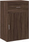 vidaXL - Opbergkast - 56,5x39x90 - cm - bewerkt - hout - bruin - eikenkleurig