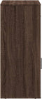 vidaXL - Opbergkast - 56,5x39x90 - cm - bewerkt - hout - bruin - eikenkleurig