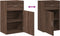 vidaXL - Opbergkast - 56,5x39x90 - cm - bewerkt - hout - bruin - eikenkleurig