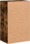 vidaXL - Opbergkast - 56,5x39x90 - cm - bewerkt - hout - gerookt - eikenkleurig