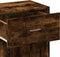 vidaXL - Opbergkast - 56,5x39x90 - cm - bewerkt - hout - gerookt - eikenkleurig