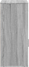 vidaXL - Opbergkast - 56,5x39x90 - cm - bewerkt - hout - grijs - sonoma - eikenkleurig
