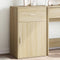 vidaXL - Opbergkast - 56,5x39x90 - cm - bewerkt - hout - sonoma - eikenkleurig