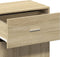 vidaXL - Opbergkast - 56,5x39x90 - cm - bewerkt - hout - sonoma - eikenkleurig