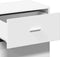 vidaXL - Opbergkast - 56,5x39x90 - cm - bewerkt - hout - wit