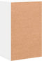 vidaXL - Opbergkast - 56,5x39x90 - cm - bewerkt - hout - wit