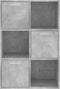 vidaXL - Opbergkast - 60x29,5x90 - cm - bewerkt - hout - betongrijs