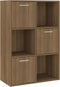 vidaXL - Opbergkast - 60x29,5x90 - cm - bruin - eikenkleur