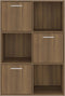 vidaXL - Opbergkast - 60x29,5x90 - cm - bruin - eikenkleur