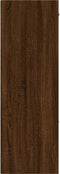 vidaXL - Opbergkast - 60x29,5x90 - cm - bruin - eikenkleur