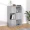 vidaXL - Opbergkast - 60x29,5x90 - cm - grijs - sonoma - eikenkleurig