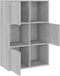 vidaXL - Opbergkast - 60x29,5x90 - cm - grijs - sonoma - eikenkleurig