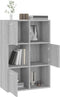 vidaXL - Opbergkast - 60x29,5x90 - cm - grijs - sonoma - eikenkleurig