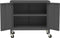 vidaXL - Opbergkast - 60x35x56 - cm - staal - antracietkleurig