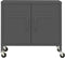 vidaXL - Opbergkast - 60x35x56 - cm - staal - antracietkleurig