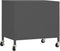 vidaXL - Opbergkast - 60x35x56 - cm - staal - antracietkleurig