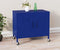 vidaXL - Opbergkast - 60x35x56 - cm - staal - marineblauw