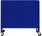 vidaXL - Opbergkast - 60x35x56 - cm - staal - marineblauw