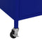 vidaXL - Opbergkast - 60x35x56 - cm - staal - marineblauw