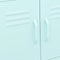 vidaXL - Opbergkast - 60x35x56 - cm - staal - mint